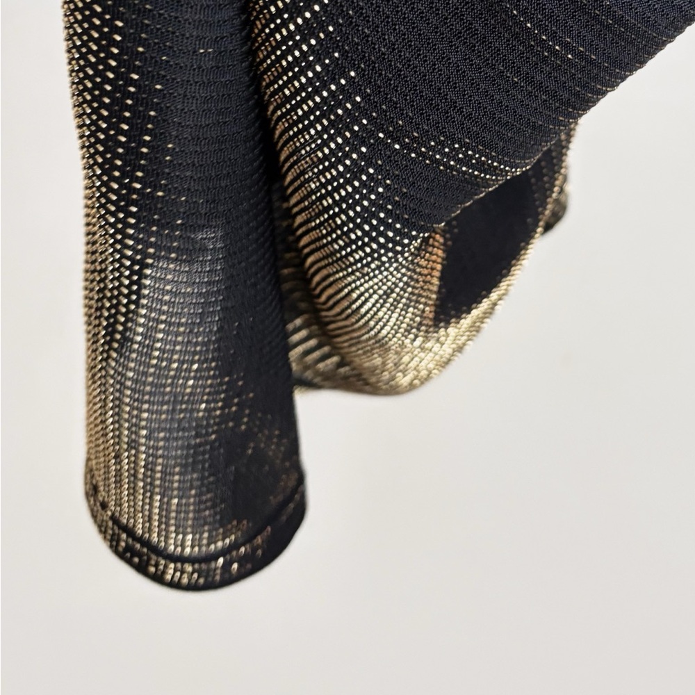 Vintage Express Sheer Top in Black & Gold - Picture 6 of 9